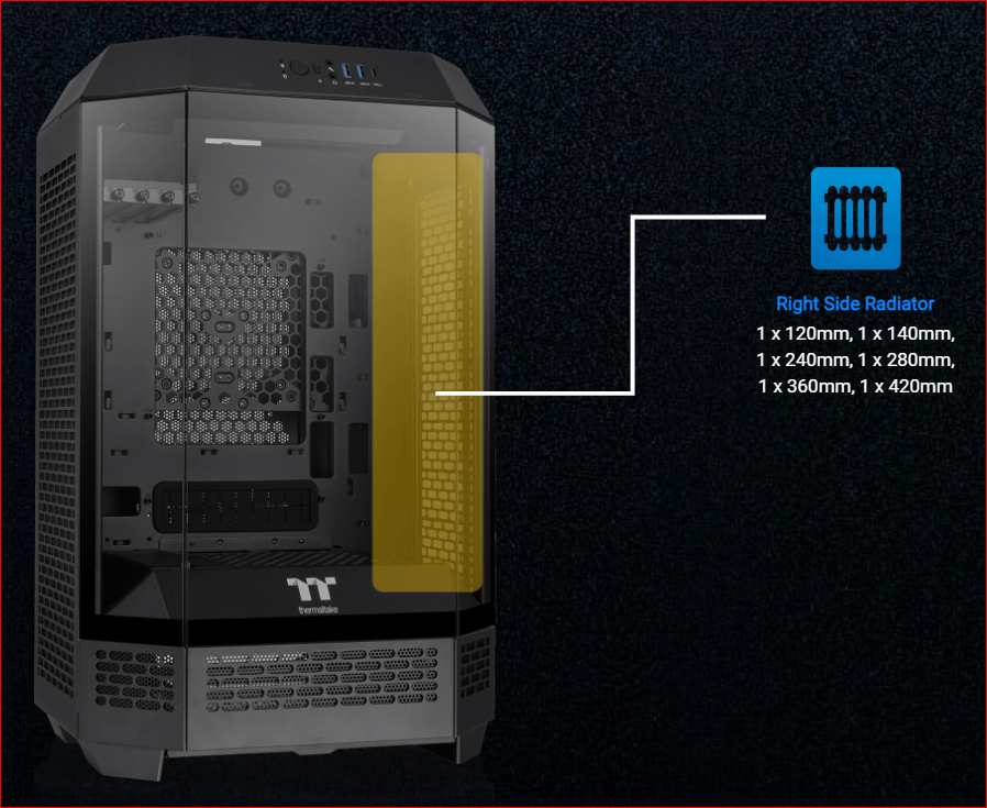 The Tower 300 Watercolling Radiator - Chassis - Tt Community