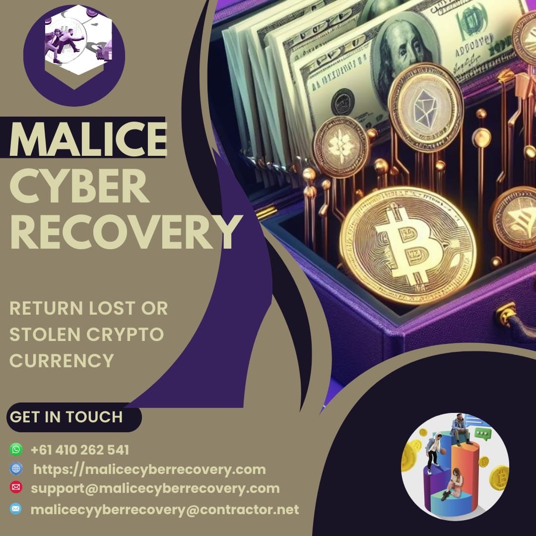 BEST USDT AND ETHEREUM RECOVERY EXPERT/MALICE CYBER RECOVERY - General  Discussion - Tt Community