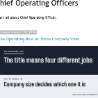 Chief operating officer